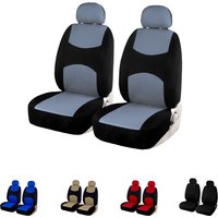 AUTO HIGH Universal Auto Seat Covers For Car Truck SUV Van 2 Seater Front Protector Front Pair Polyester