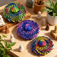 Jellyfish Fidget Desk Ornament Fine 3D Printing Workmanship Multipurpose Decor Supply For Indoor Home Office Apartment Shelf