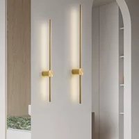 Minimalist Long Line Wall Lamps Modern Simple Living Room Home Decoration Luxury Hotel High-end Wall Light LED