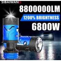New H4 9003 HB2 LED Projector Lens Canbus No Error Mini Headlight Bulbs for car H4 Hi/Low Beam Fog Light Turbo Auto Lamp 12V 24V