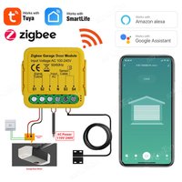 Tuya ZigBee3.0 Garage Door Control Smart Garage Door Switch Opener Controller Voice Works with Alexa Google Home Smart Life APP