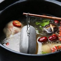 1 Stainless Steel Seasoning Ball, Braised Soup Stew Seasoning Box, Flower Tea Filter Bag