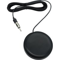 FM/DAB Car Radio Antenna Signal Booster-Round Waterproof Design for Enhanced Reception Universal Car Radio Antenna Amplifier