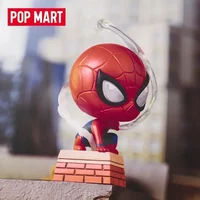 POP MART Spider and Venom Series Blind Box Mystery Box Kawaii Ornaments Figurines Home Decor Desktop Model Dolls Gilrs Gift Toys