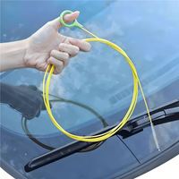 1PC Car Sunroof Drain Hole Cleaning Brush Long Reach Unclogger Tool Auto Pipe Cleaner Auto Accessories