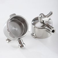 Double Spout Head 51mm Portafilter For Delonghi EC685 EC680 Espresso Coffee Maker Filter Portafilter 51mm Delonghi Accessories