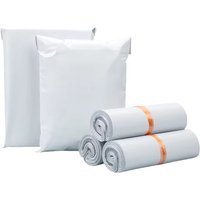 10/50/100Pcs Envelope Bag Plastic Express Envelope Storage Bag Gray White Mailing Bag Self Adhesive Sealed Express Bag