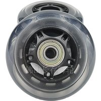 4 Pcs/lot Silent Caster 2.5 / 3 inch Single Wheel/diameter Size 65/75mm&skate/skateboard Wheel Baby Wheel Training Wheel