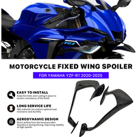 Nouvelle aile fixe de carénage de moto pour Yamaha YZF R1 R1M 2020 2021 2022 2023 2024 2025 Spoiler Winglet Accessoire de moto