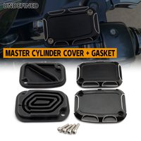 Fit For Harley Touring Road King Electra Street Glide FLH FLHR Motorcycle Front Brake Clutch Master Cylinder Cover Gasket
