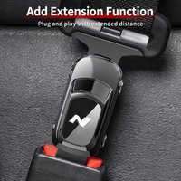 Car Seat Belt Clip Extender Safety Seatbelt Lock Buckle Plug For Hyundai N Line Performance Santa Fe MX5 I20 IX35 I30 Creta 2025