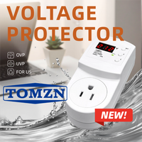 TOMZN Official Voltage Protective Socket For US AC110V 120V Standard US Outlet American Socket Over And Under Voltage Protection