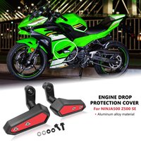 For Ninja 500 Z500 SE NINJA500 2024-2025 Frame Slider Protector Motorcycle Engine Anti-collision Protector Anti-collision Ball