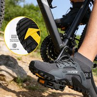 DIRTFOX Męskie buty rowerowe MTB terenowe sportowe buty na rower szosowy i górski z siateczki antypoślizgowe buty trekkingowe sneakersy rowerowe