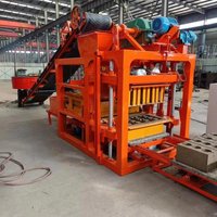Fully Automatic Equipment Multifunctional Mobile Non Burning Cement Brick Machine New Semi-automatic Block Forming Machine