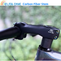 elitaone Bicycle stem Carbon 60-120mm Ultralight MTB/Road bike Stem 28.6-31.8mm