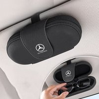 New Car sun visor glasses clip suede bracket Interior Eyeglasses Holder For Mercedes Benz AMG Class A W222 W204 W214 CLS CLE CLA
