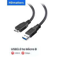USB3.0 Type A to Micro B External Hard Drive Disk Cable 5Gbps USB3.0 to Micro B USB3.0 HDD Cable for WD,SEAGATE,Toshiba,Samsung