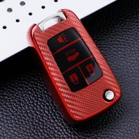 Carbon Fiber TPU Car Key Case Cover for Buick Chevrolet Cruze Opel Vauxhall Insignia Astra J Zafira C Mokka Encore Accessories