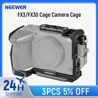 NEEWER FX3/FX30 Camera Cage with Cable Clamp, NATO Rail, 3/8 ARRI Positioning Holes For Sony FX3 FX30 Original XLR Handle