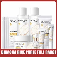 BIOAOUA Rice Puree Series Reduces Wrinkles Softens The Skin Enhances Skin Texture Face Moisturizes Nourishes The Skin Cleanses