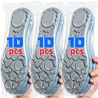 5D Massage Memory Foam Insoles Thickening Breathable Cushioning Comfort Support for High Heels Shoes Orthopedic Foot Pads