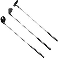 Kids Golf Club Set Stainless Steel Lightweight Golf Putters Detachable Multifunctional Golf Playing Supplies for Boys Girls Kids