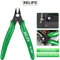 RELIFE RL-113 Precision Diagonal Cutting Pliers Cable Wire Cutter Electronic Repair Hand Tools Convenient Durable