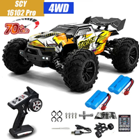 MJX VS RC Car SCY 16101 16102 PRO 4WD 70Km/h 1/16 High Speed Drift Monster Off-road Remote Control Vehicle Electric Crawler image 4