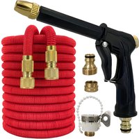 High Pressure Wash Car Home and Garden Hose 7.5-45 Meters Expandable Magic Flexible Watering Gun for House Farm Irrigation Pipes