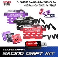 AFRC 3rd Generation Brushless Programmable Professional Drift Kit V3 Gyro Smart Servo Programmer For Drift Cars DIY Upgrading