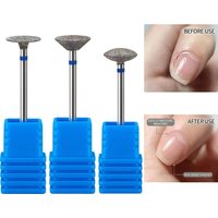 1pc or 3pcs Polishing Nail Buffing Head Set, Saucer-Shaped, Perfect for Removing Dead Skin, Ideal for Manicures and Pedicures