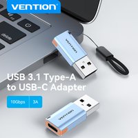 Vention USB3.1 OTG Adapter Type C OTG Adapter 10Gbps USB A Type C Female Converter for Laptop Samsung S24 Xiaomi 17 OTG Adapter