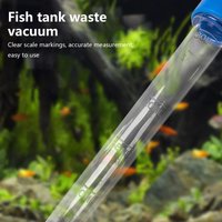 AliExpress NONE Manual Aquarium Clean Pipette Aquarium Gravel Cleaning Straw Fish Tank Water Changer Dropper Waste Remover with Extension Tube