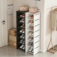 Multi-layer Shoe Rack Organizer Dustproof Large Capacity Storage Space Saving Non-woven Fabric Easy Assembly Cabinet Entryway