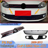 For Volkswagen VW Golf 6 MK6 Non-GTI 2009 2010 2011 2012 2013 Front Bumper Honeycomb Grille Air Intake grill body kit tuning