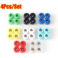4Pcs New Professional Bearing Wheel Urethane PU Metal Fingerboard Wheels CNC Mini Finger Skate Board Accessory