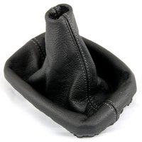 Manual Black Stitch Gear Stick Gaiter Leather For Land Rover Freelander Mk2 2006-2014