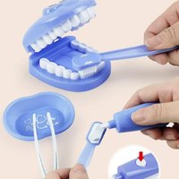 Dentist Simulation Set Oral Care Teaching Toy Children Early Education Simulated Doctors Oral Brushing Practice Teeth Model