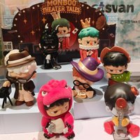 Monboo Theater Story Series Blind Box Cute Handmade Ornament Trendy Toy Girl Gift Festival Cute Desktop Decoration