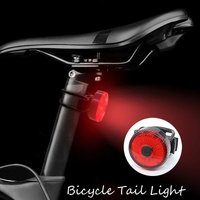 AliExpress NONE Bicycle COB Red Rear Light Bicycle High Visibility Rechargebale Usb Bike Tail Light Round Shape Multifunctional Bike Lamps