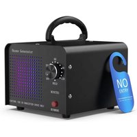 0zone Generator Air Purifier Stainless With Light For Car Home Smoke Pet Odor Removal for Hotels Garages RVs