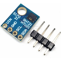 GY21 HTU21 Temperature Sensor Module for Arduino Moisture Humidity Sensor GY-21-HTU21 Replace Original Si7021 I2C IIC Interface