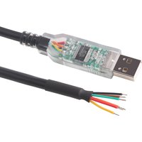 Câble série USB à 3.3v 5v TTL 6 P Dupont en-tête UART convertisseur FTDI 6 broches 3V3 5V TTL TTL-232R-RPI pour Raspberry Pi 1.8m
