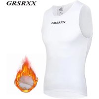 AliExpress NONE GRSRXX Winter Cycling Base Layer Sleeveless Fleece Sports Bike Jerseys Shirt Warm Bike Underwear Bicycle Vest For Men Women