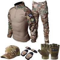 MC Tactical Suits Outdoor Uniform CP US Training Hunting Shirts Cargo Pants Paintball Tactic Army Combat Sets Wear Resistant