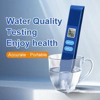TDS PH Meter Digital Water Quality Tester 0.01ph High Accuracy PH Meter 0-9990ppm Water Purity Analyzer Monitor Filter