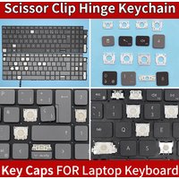 Replacement Keycaps Scissor Clip Hinge For DELL Vostro 15 3510 3515 3520 3525 5510 5515 P106F key caps keyboard Keychain