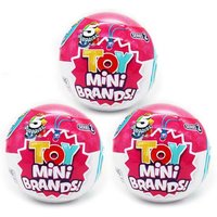5 Surprise Ball Mini Brands Toys Scene Miniature Gashpon Capsule Toy Figurines Collection Kids Mystery Blind Box Miniature Toy