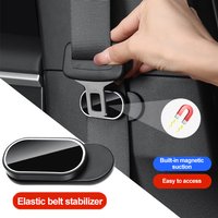 Car Seat Belt Fixing Clips Auto Seat Belt Holder Stabilizer Fastener Adjustable Clip Seat Belt Stopper Universal